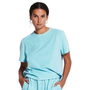 Seafolly Beach Edit Terry Tee Baby Blue MD